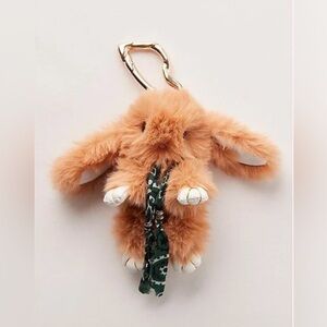 Free People Fluffy Rabbit Bag Charm